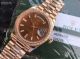 EW Factory Rolex Day Date 40mm Chocolate Dial Rose Gold President Band V2 Upgrade Swiss 3255 Automatic Watch 228239 (2)_th.jpg